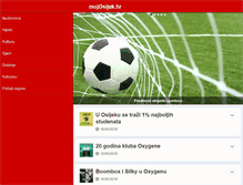 Tablet Screenshot of mojosijek.hr